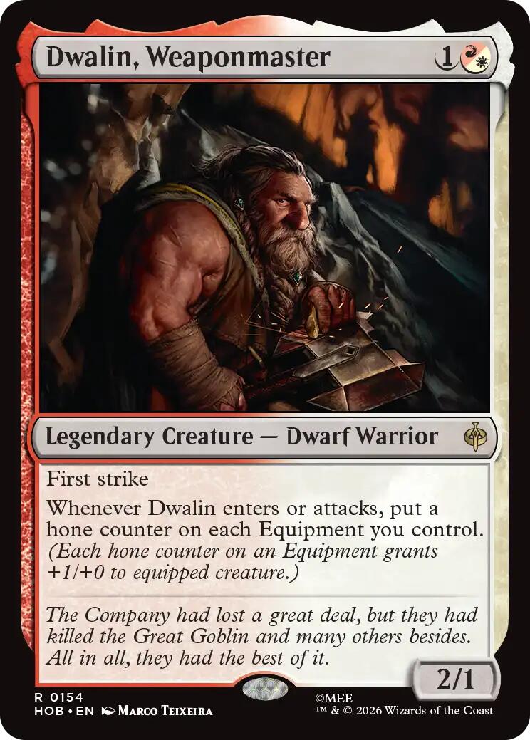 Dwalin, Weaponmaster [HOB - 154]