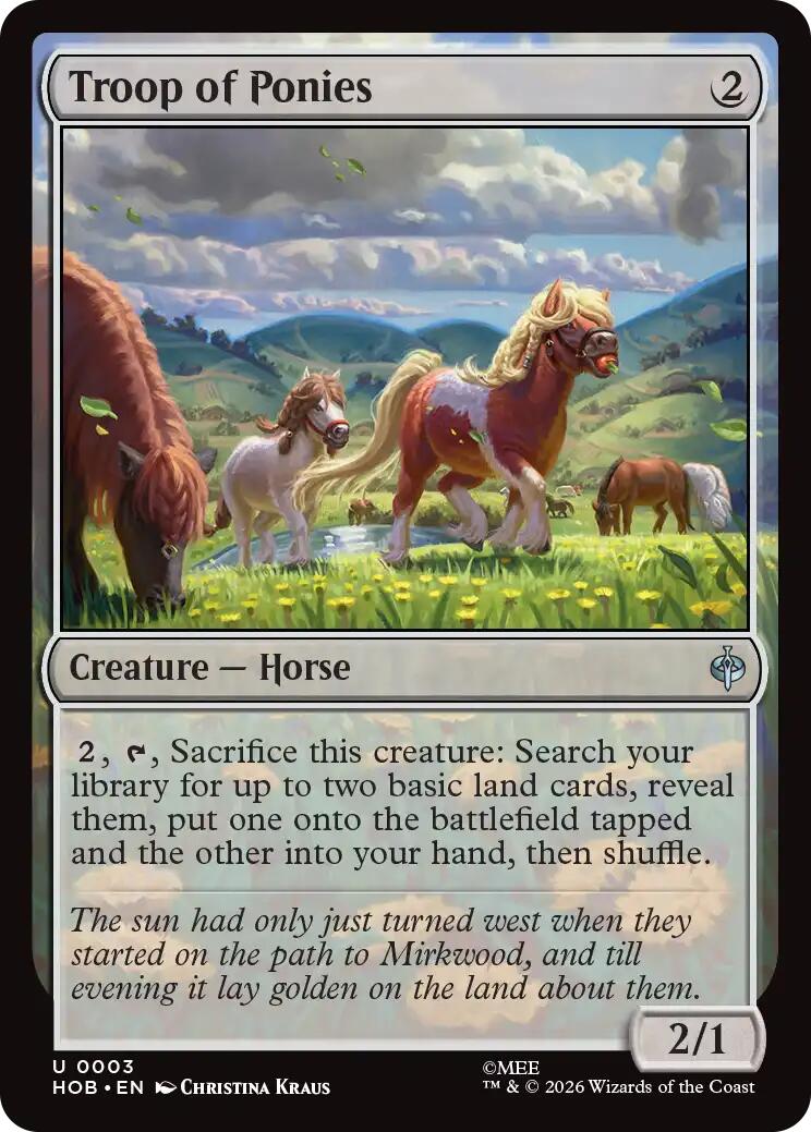 Troop of Ponies [HOB - 3]