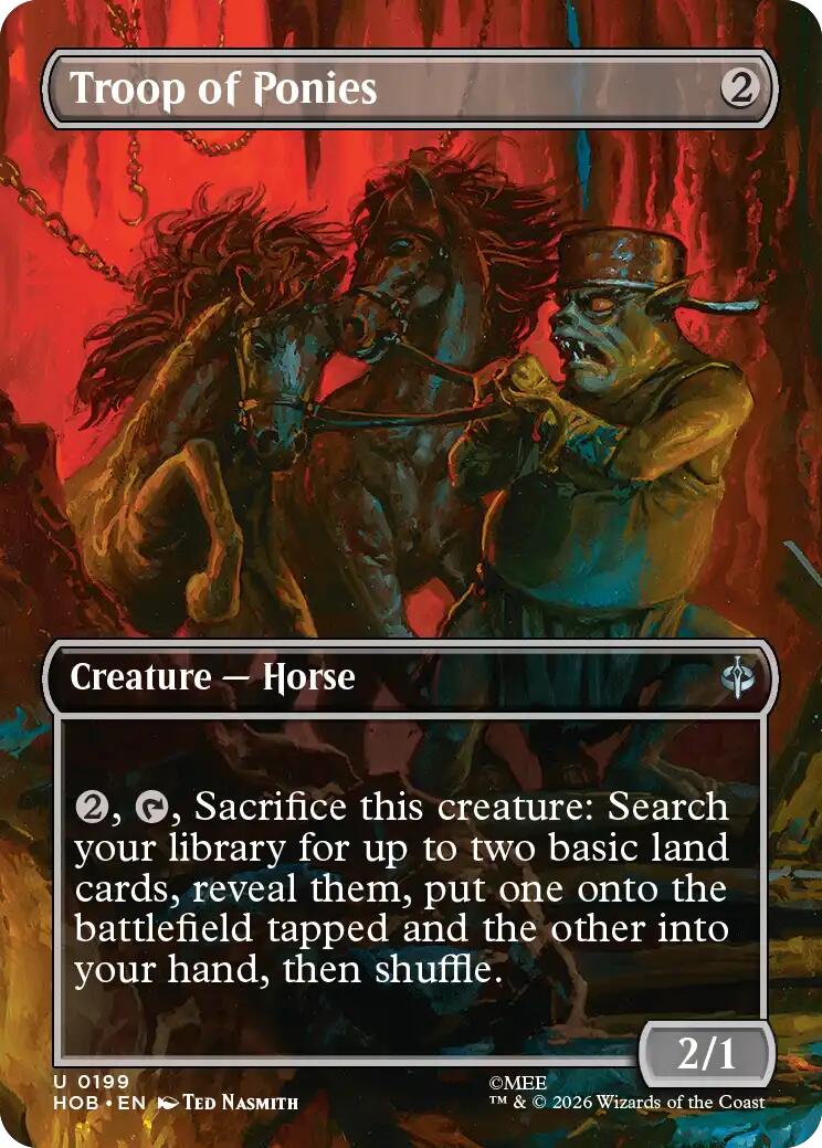 Troop of Ponies (Borderless) [HOB - 199]