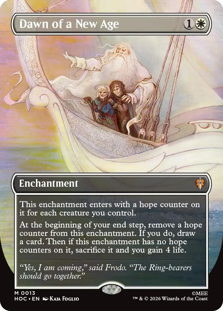 Dawn of a New Age (Borderless) [HOC - 13]
