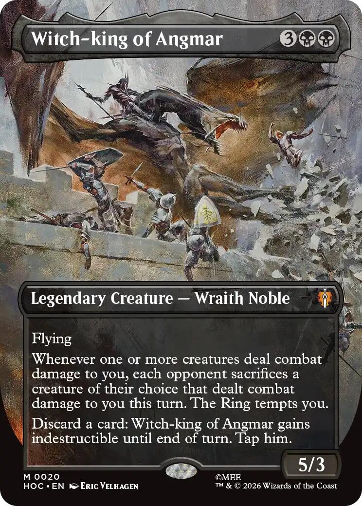 Witch-king of Angmar (Borderless) [HOC - 20]