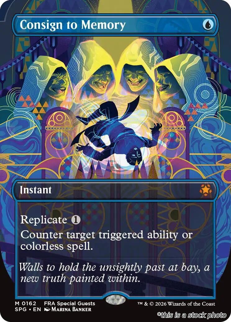 Consign to Memory (Borderless)