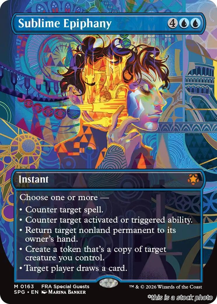 Sublime Epiphany (Borderless)