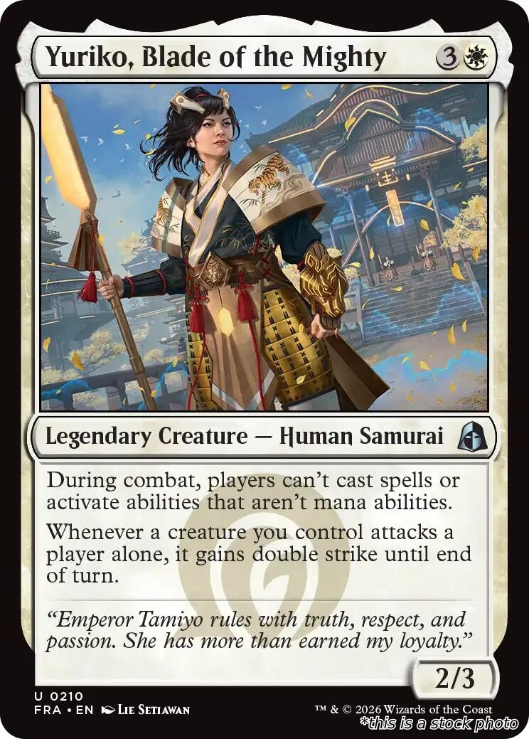 Yuriko, Blade of the Mighty