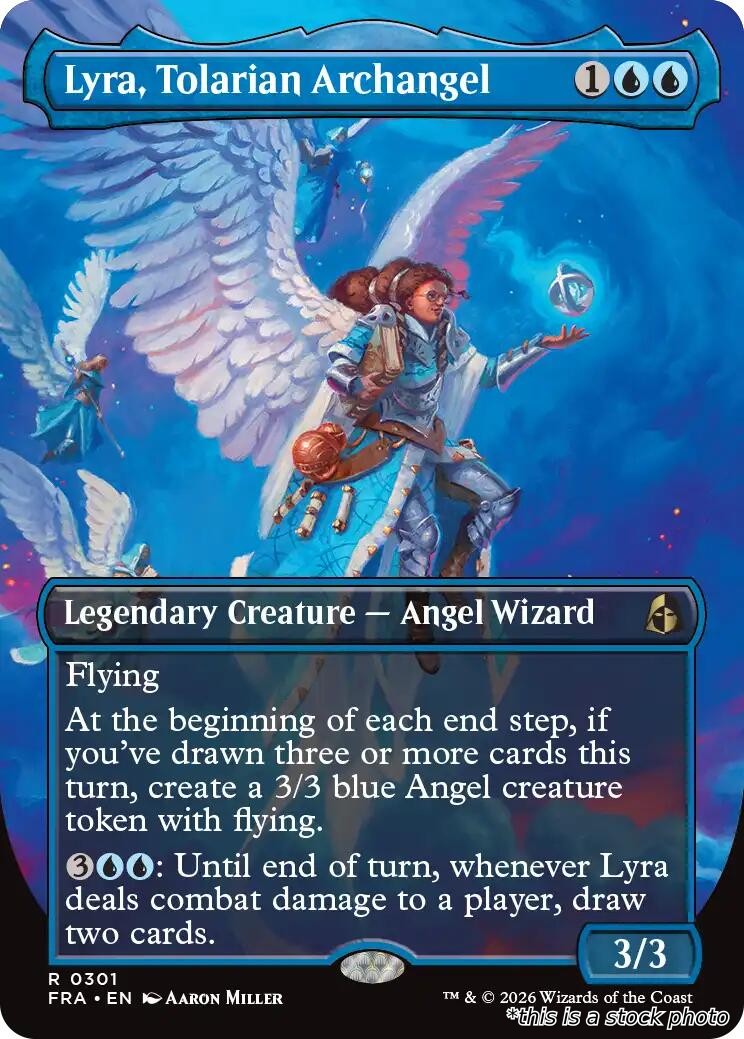 Lyra, Tolarian Archangel (Borderless)