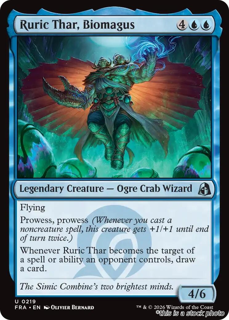 Ruric Thar, Biomagus