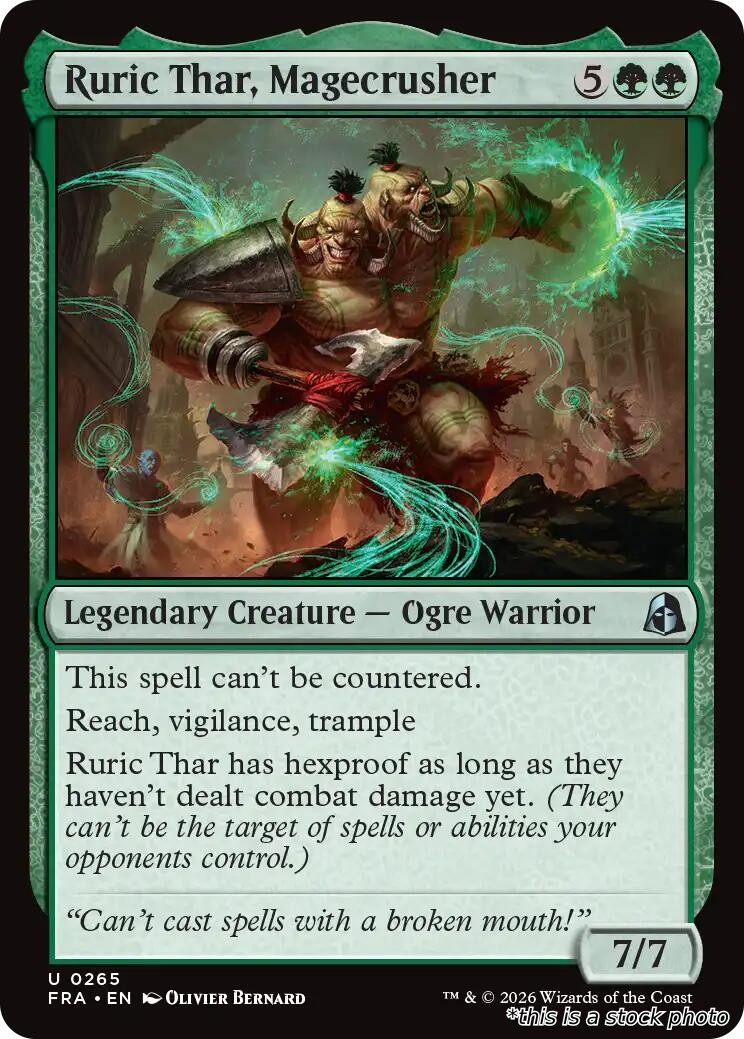 Ruric Thar, Magecrusher