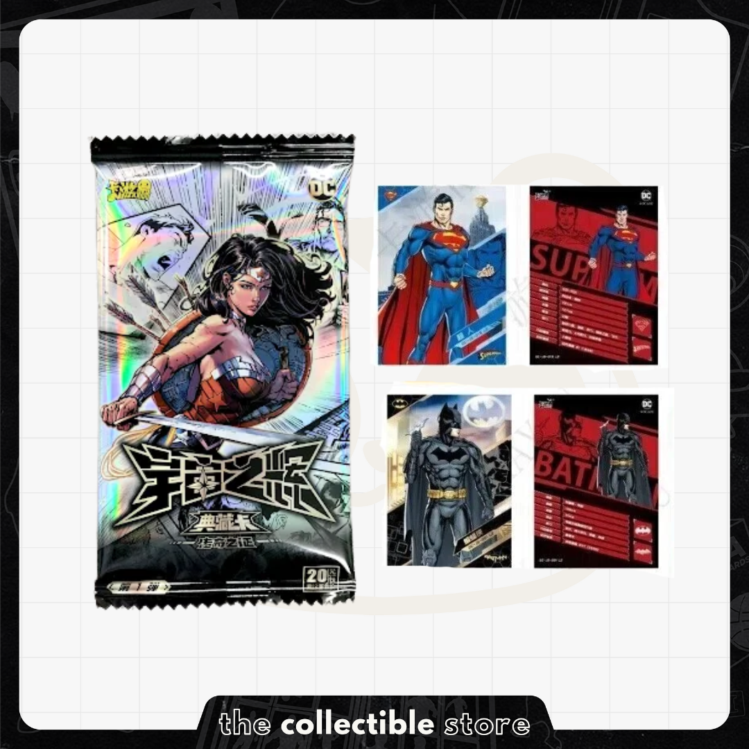 DC - Cosmic Radiance Collectible Cards Legend Proof CN Sealed Box 10 Packs