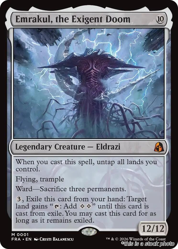 Emrakul, the Exigent Doom