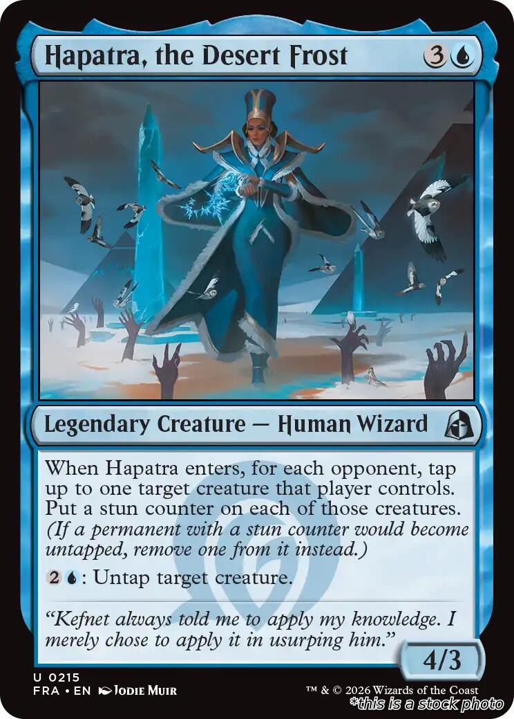 Hapatra, the Desert Frost