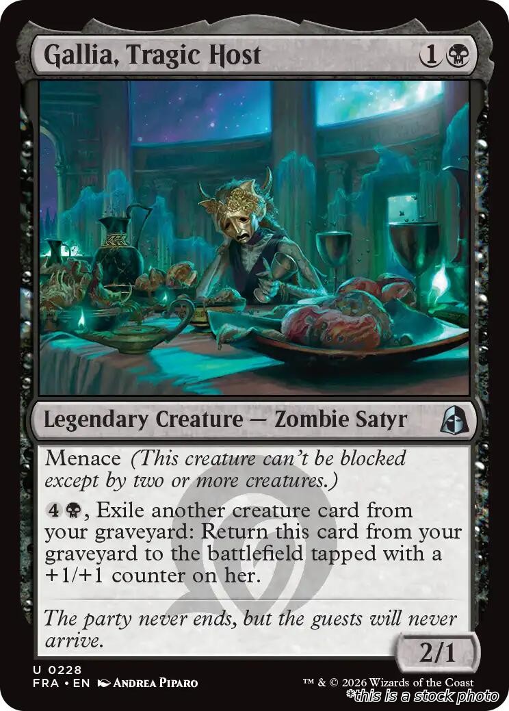 Gallia, Tragic Host