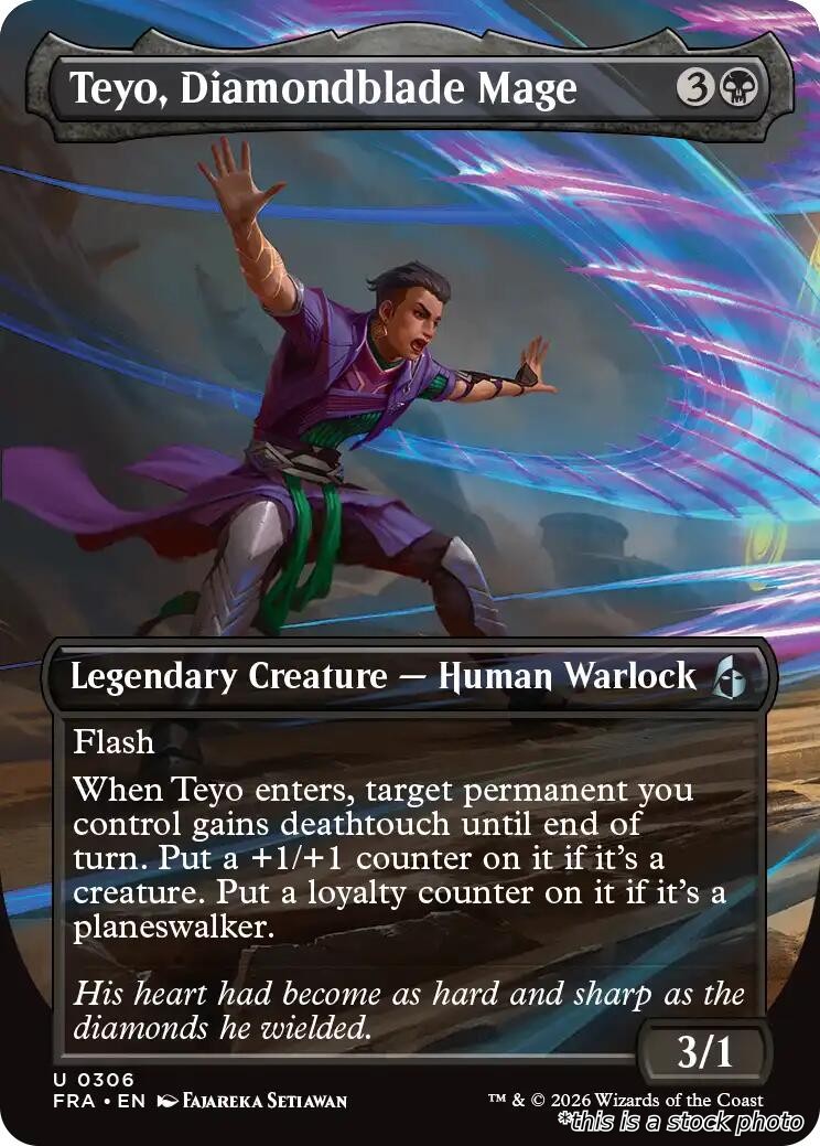 Teyo, Diamondblade Mage (Borderless)