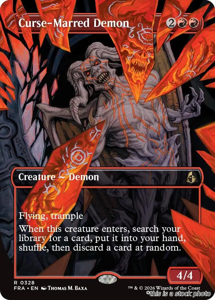 Curse-Marred Demon (Borderless)