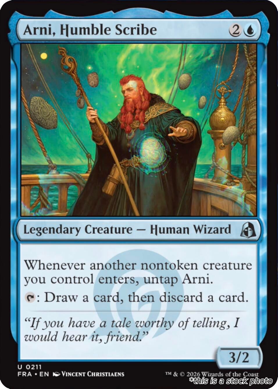 Arni, Humble Scribe