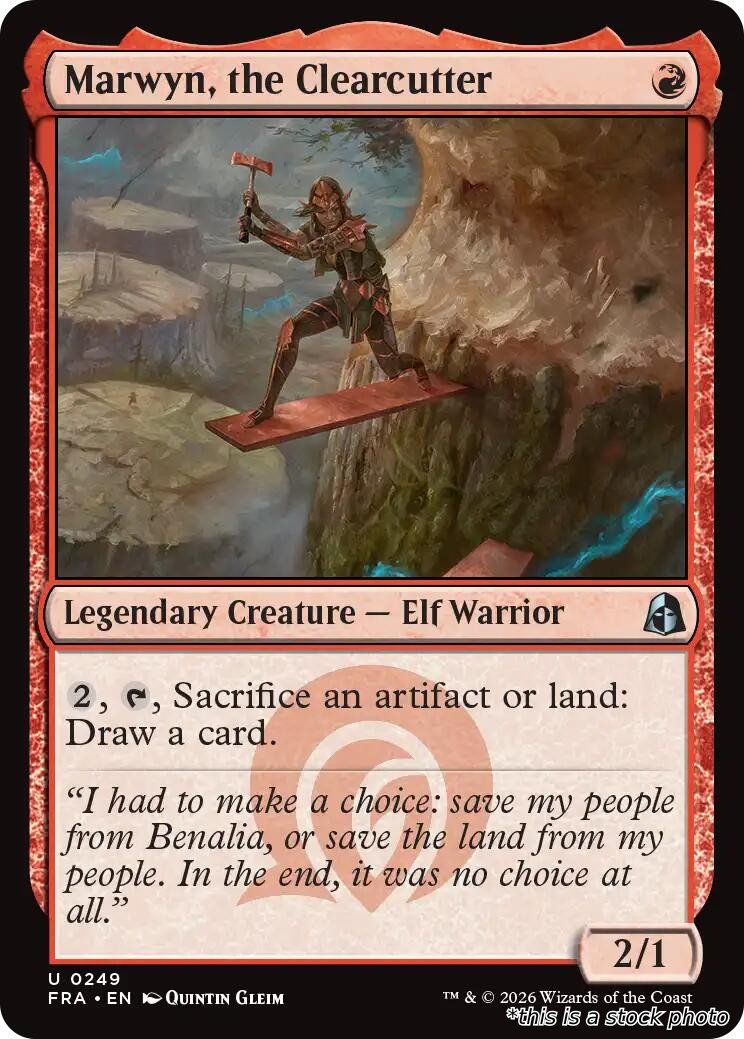 Marwyn, the Clearcutter