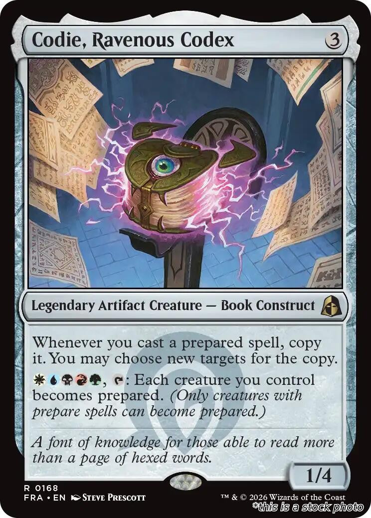 Codie, Ravenous Codex