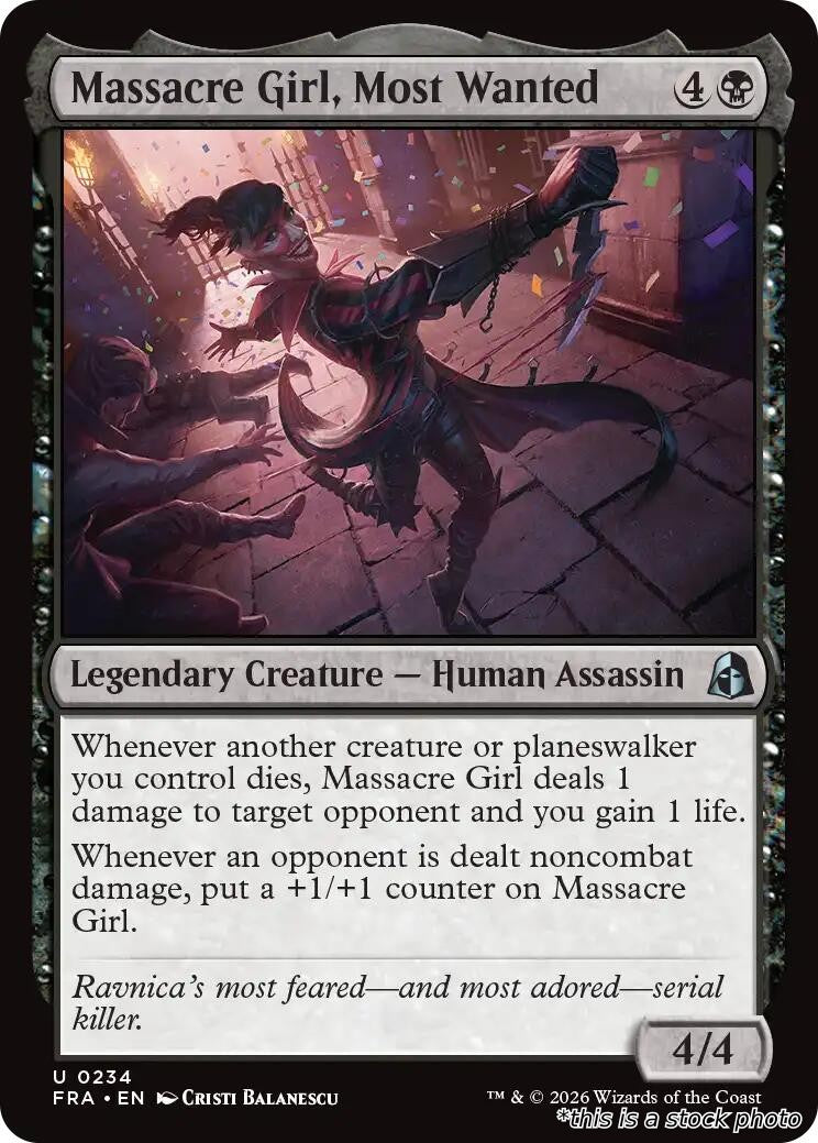 Massacre Girl, Most Wanted