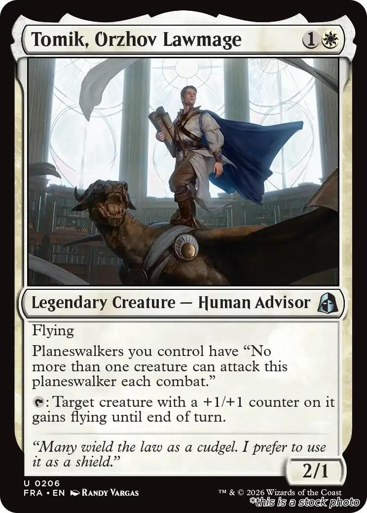 Tomik, Orzhov Lawmage