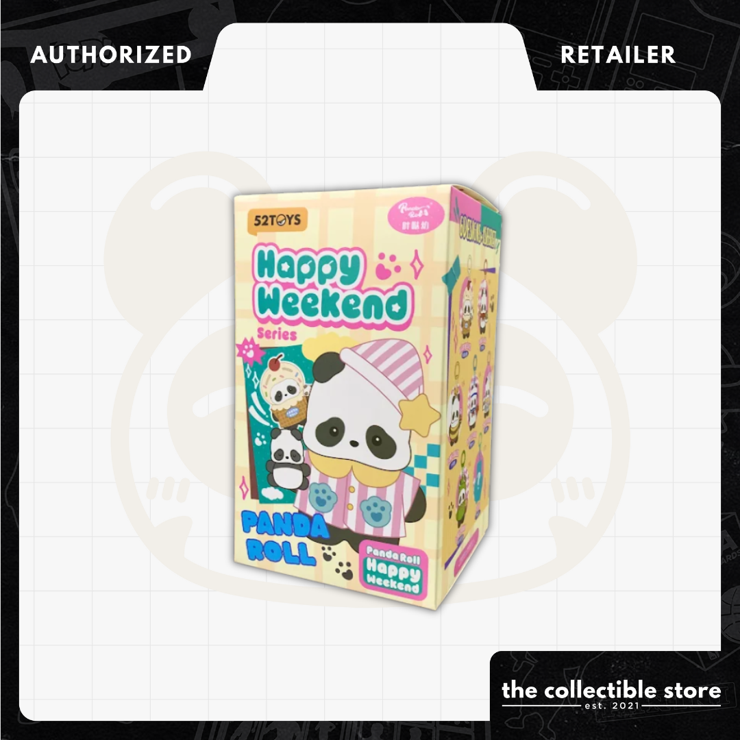 Panda Roll Happy Weekend Series Plush Pendant - 52TOYS