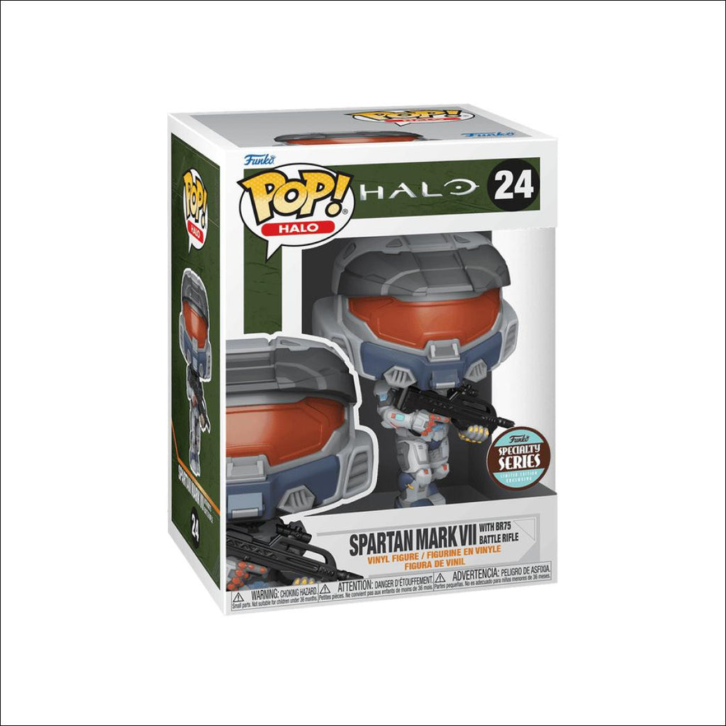 Funko Pop! Halo - Spartan Mark VII w/ BR75 Battle Rifle #24 Specialty Series