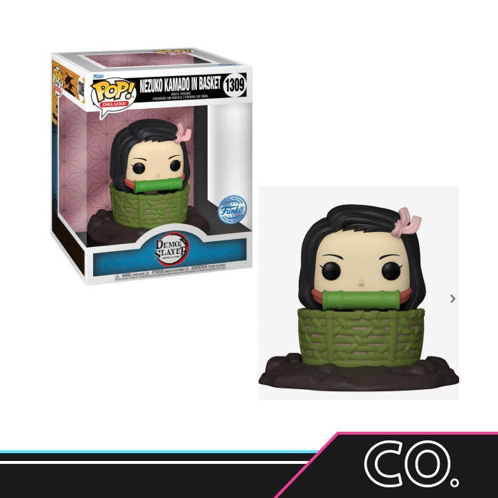 Funko Deluxe Demon Slayer - Nezuko In Basket #1309 Special Edition