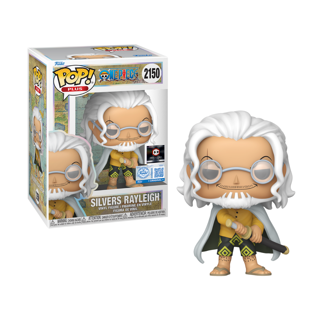 Funko Pop! (Plus) One Piece - Silvers Rayleigh #2150 Chalice Collectibles with Protector