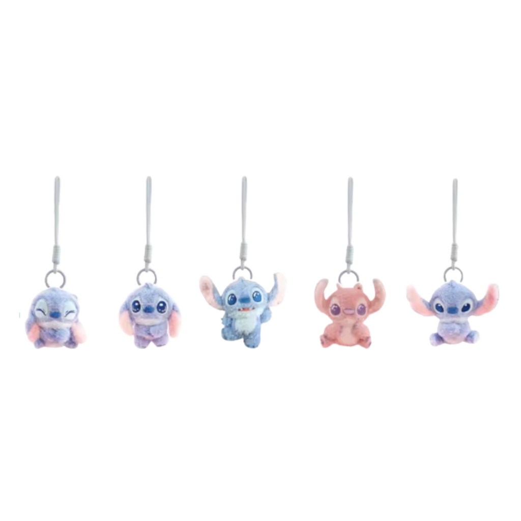 Disney - Stitch Flat Plush Mobile Lanyard - 52TOYS
