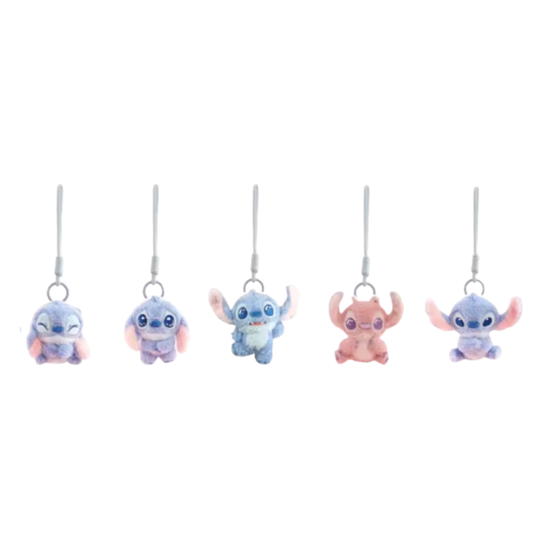 Disney - Stitch Flat Plush Mobile Lanyard - 52TOYS