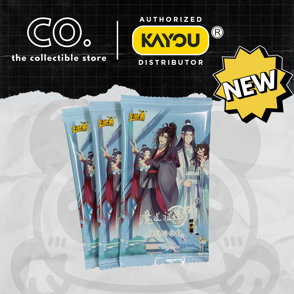 MDZS Grandmaster Of Diabolism Animation - Unrestrained Collection Card Dreamlike Edition Vol. 3 CN 5 Packs