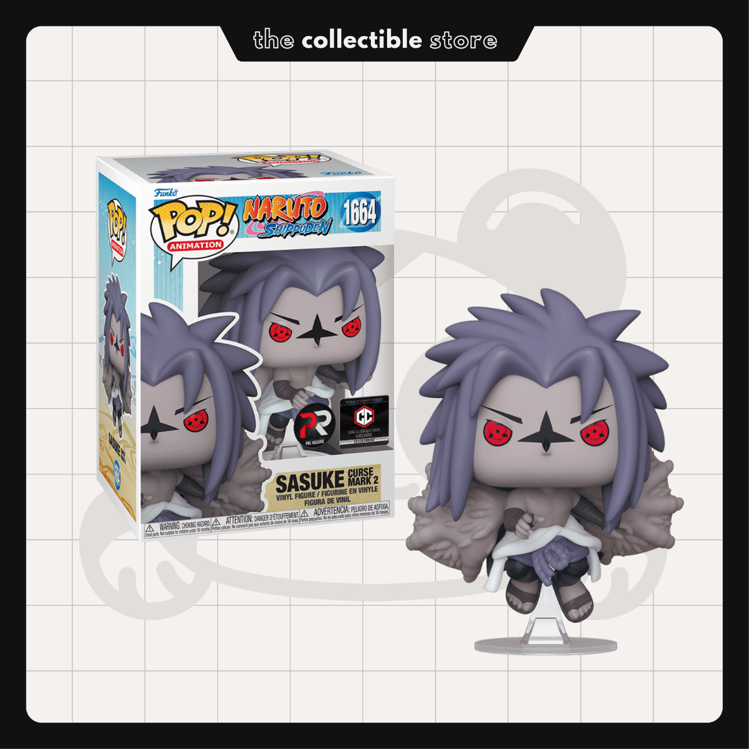 Funko Pop! (Pre-Release) Naruto Shippuden - Sasuke [Curse Mark 2] #1664 Chalice Collectibles