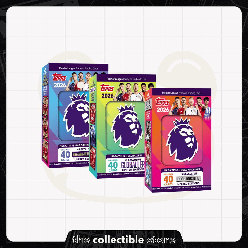 Premier League 2026 Debut Edition Mega Tin - Topps (Official Licensed Trading Cards)