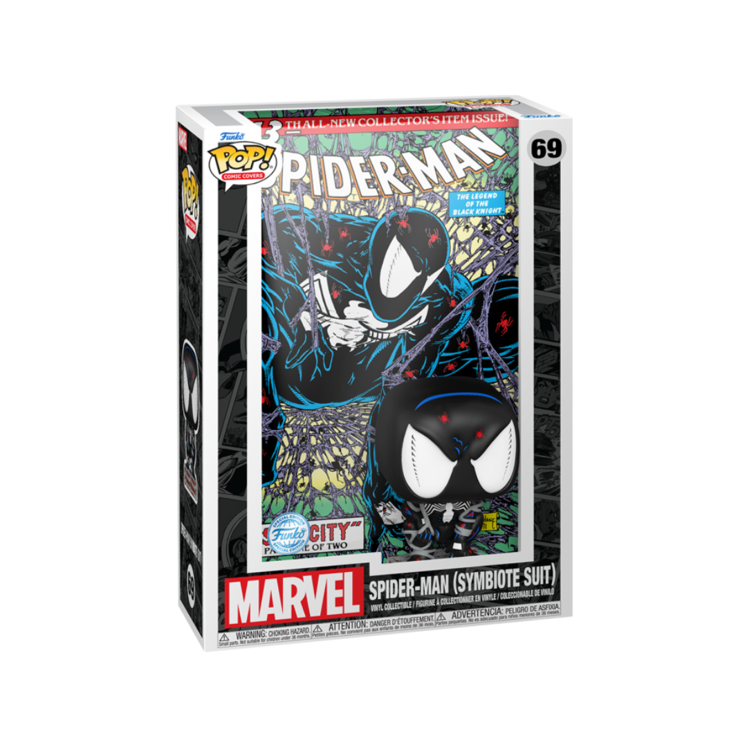 Funko Pop! Comic Covers Marvel - Spider-Man (Symbiote Suit) #69