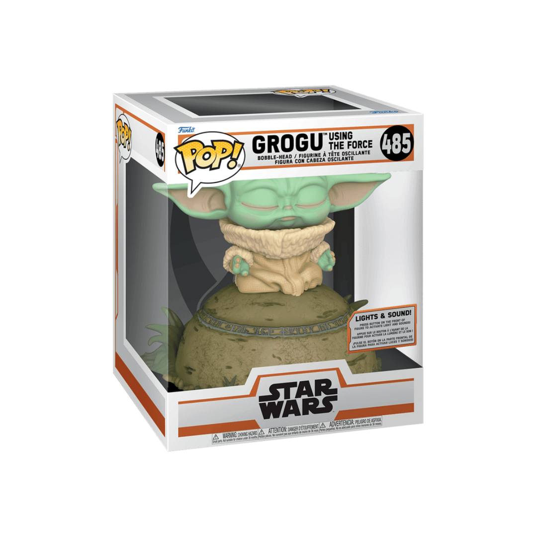 Funko Deluxe Star Wars - Grogu Using the Force #485