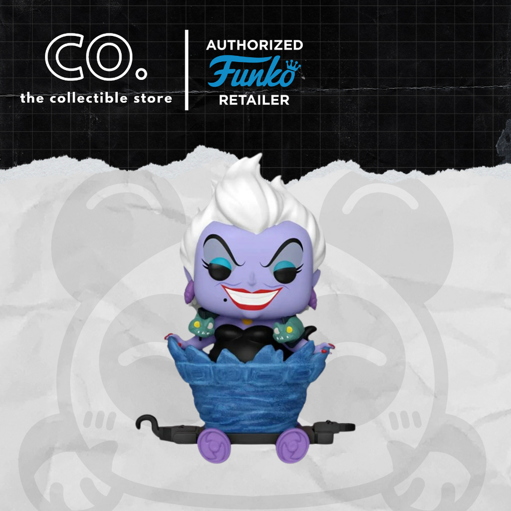 Funko Pop! Disney Villains Ursula in Cart #17 Funko Shop Special Edition with Protector