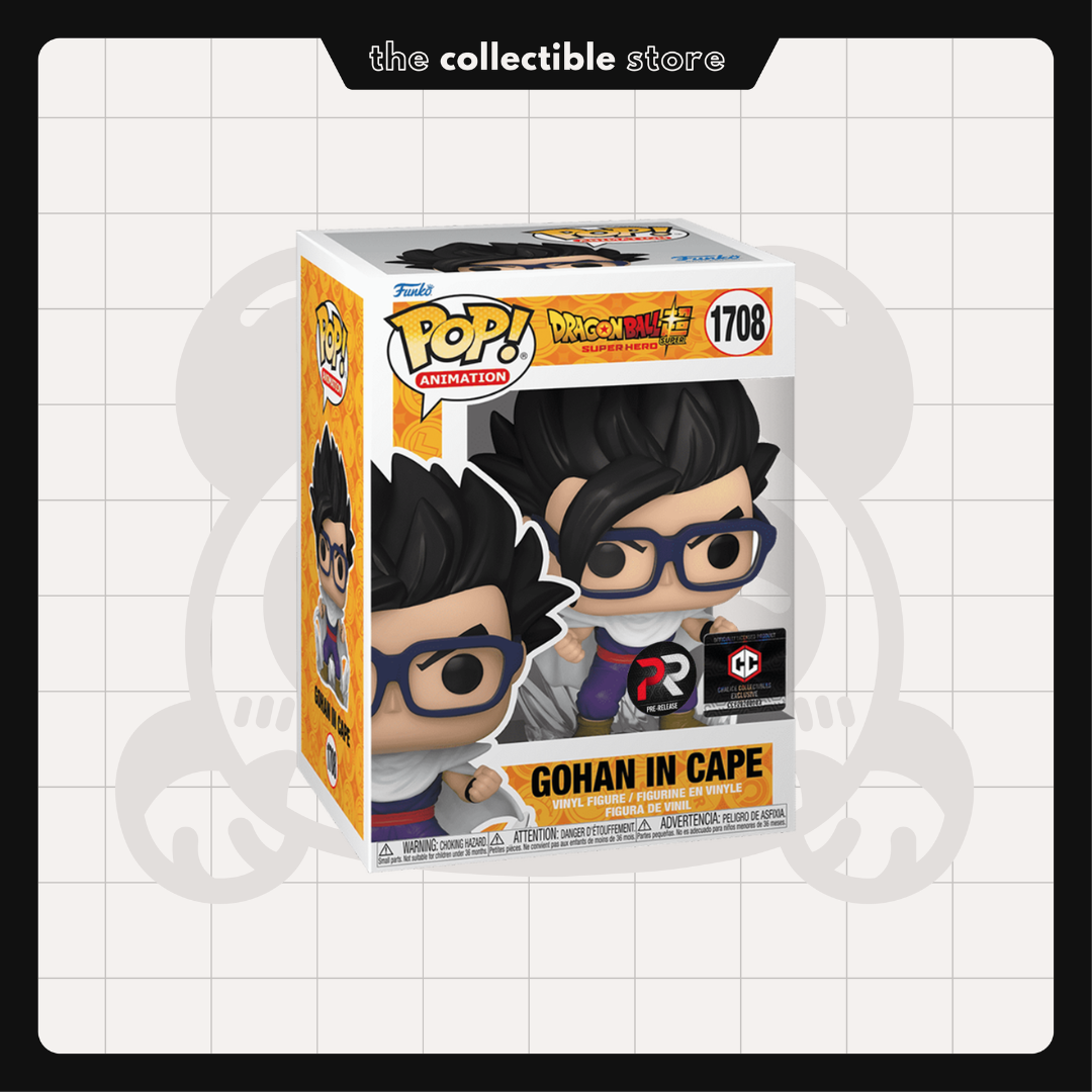 Funko Pop! (Pre-Release) Dragon Ball Super Hero - Gohan in Cape #1708 Chalice Collectibles