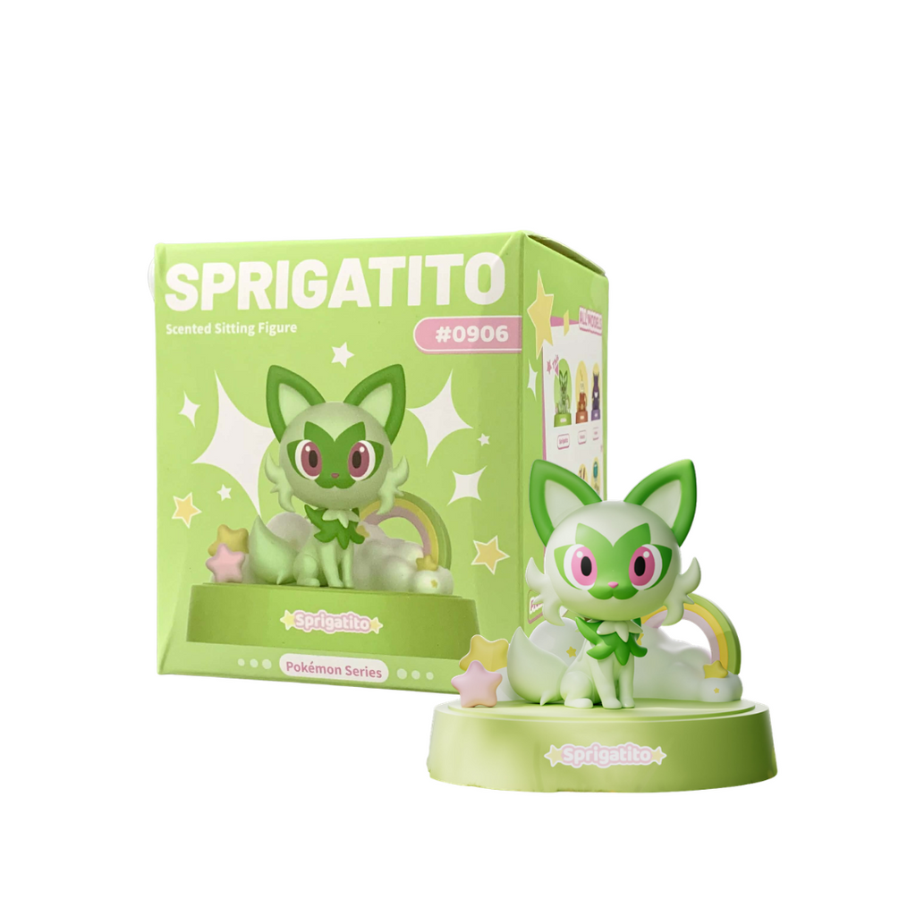 Pokemon - Sprigatito - Sitting Scented Box Figure