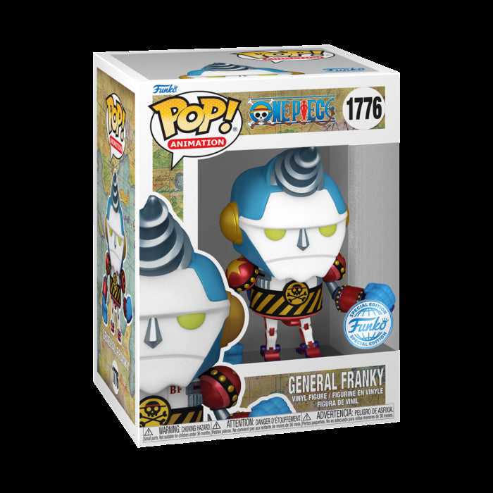 Funko Pop! One Piece General Franky #1776 Chalice Collectibles with Protector