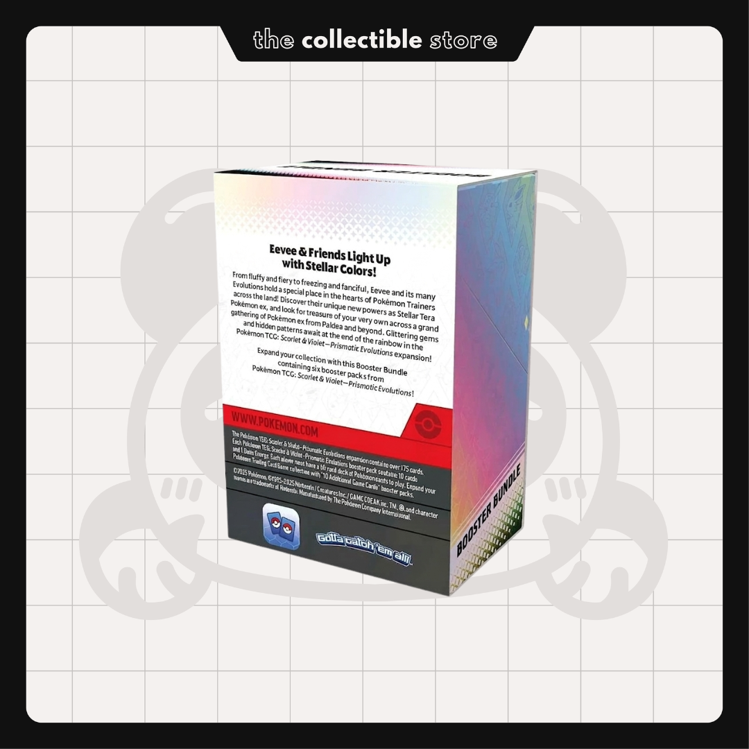 Prismatic Evolutions - Pokemon TCG Booster Bundle