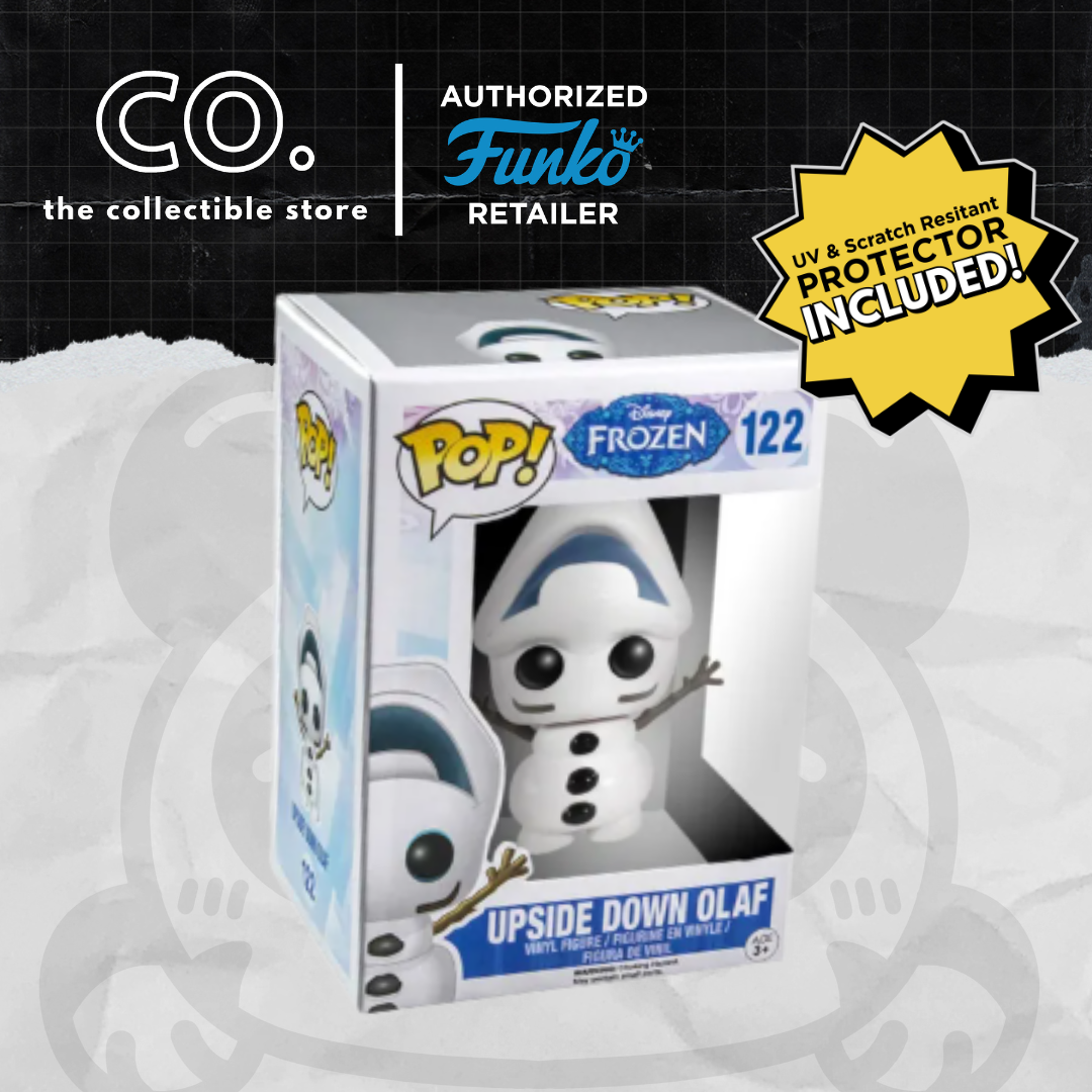 Funko Pop! Frozen Upside Down Olaf #122 with Protector