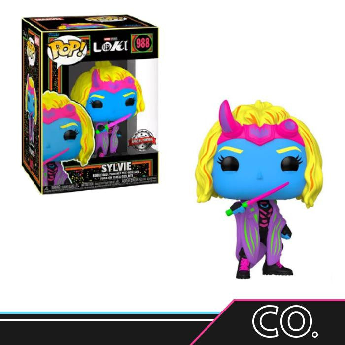 Funko Pop! Loki - Sylvie Black Light #988 Special Edition