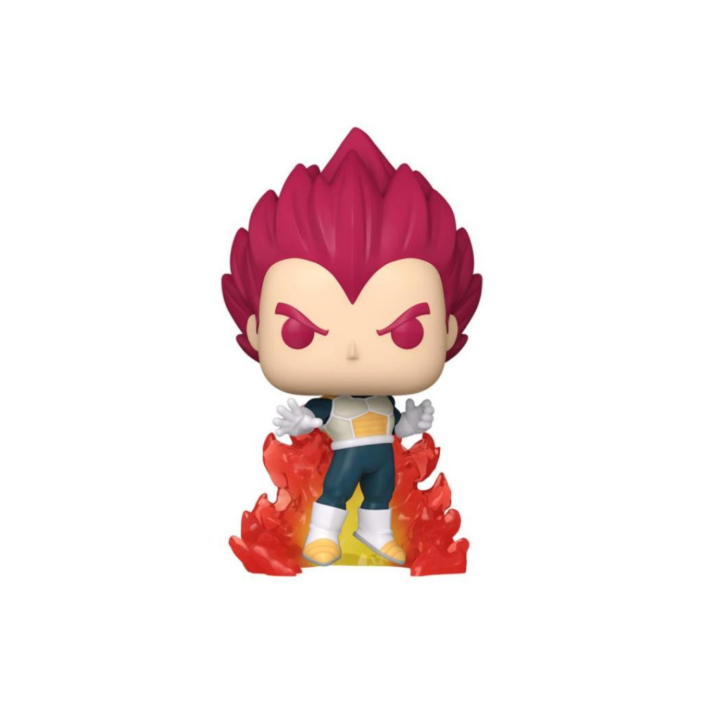 Funko Pop! Dragon Ball Super Super Saiyan God Vegeta w/ Flames #1868 Special Edition with Protector