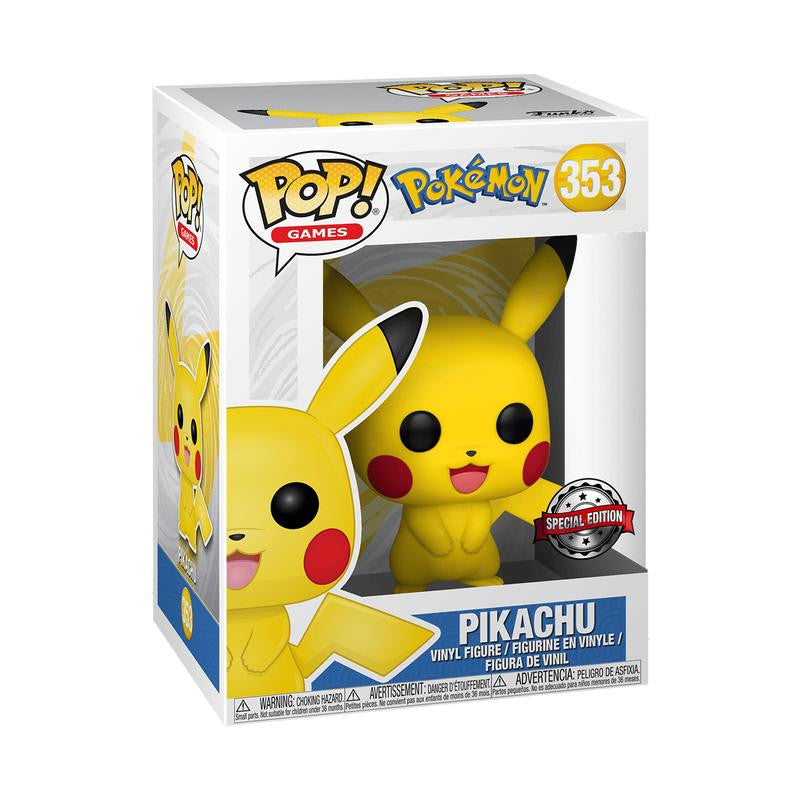 Funko Pop! Pokemon Pikachu #353 Special Edition with Protector