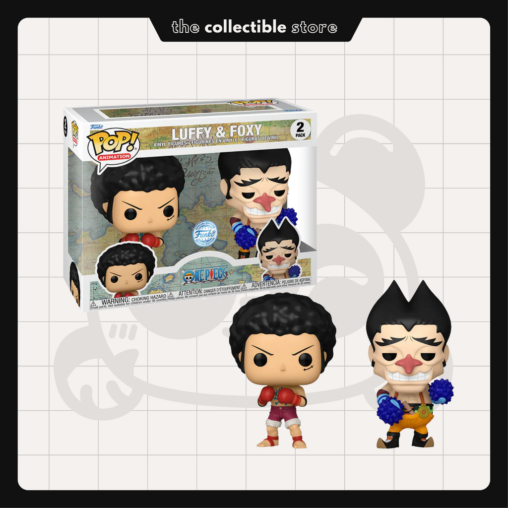 Funko (2-Pack) One Piece - Luffy & Foxy Special Edition