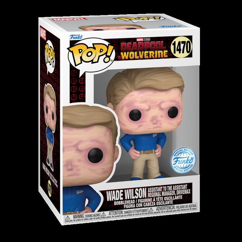 Funko Pop! Deadpool 3 - Wade Wilson #1470 Special Edition with Protector