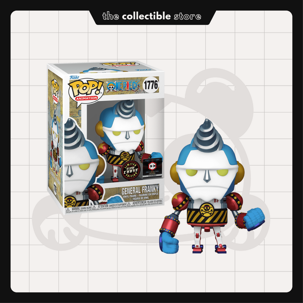 Funko Pop! One Piece - General Franky #1776 GITD Chase Special Edition with Protector