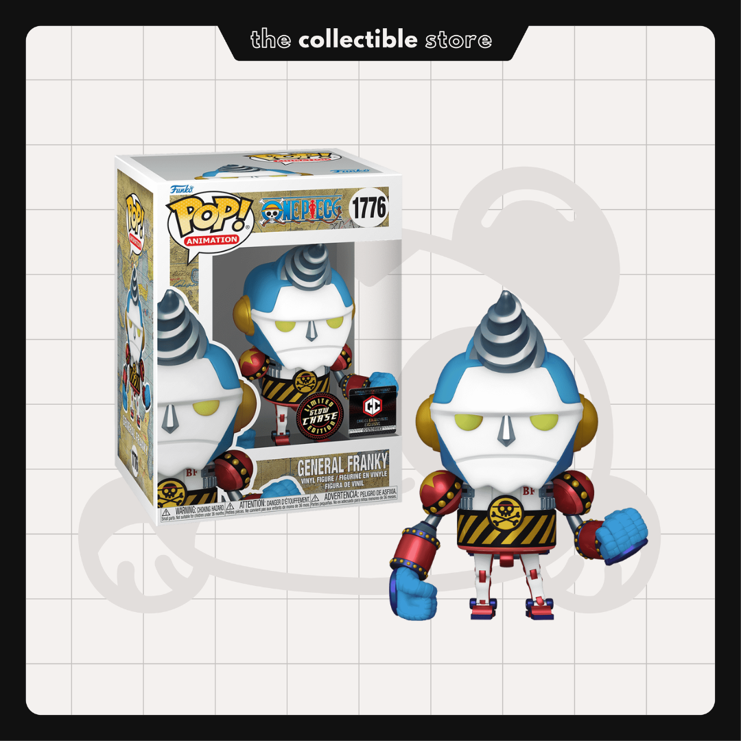 Funko Pop! One Piece - General Franky #1776 GITD Chase Special Edition with Protector