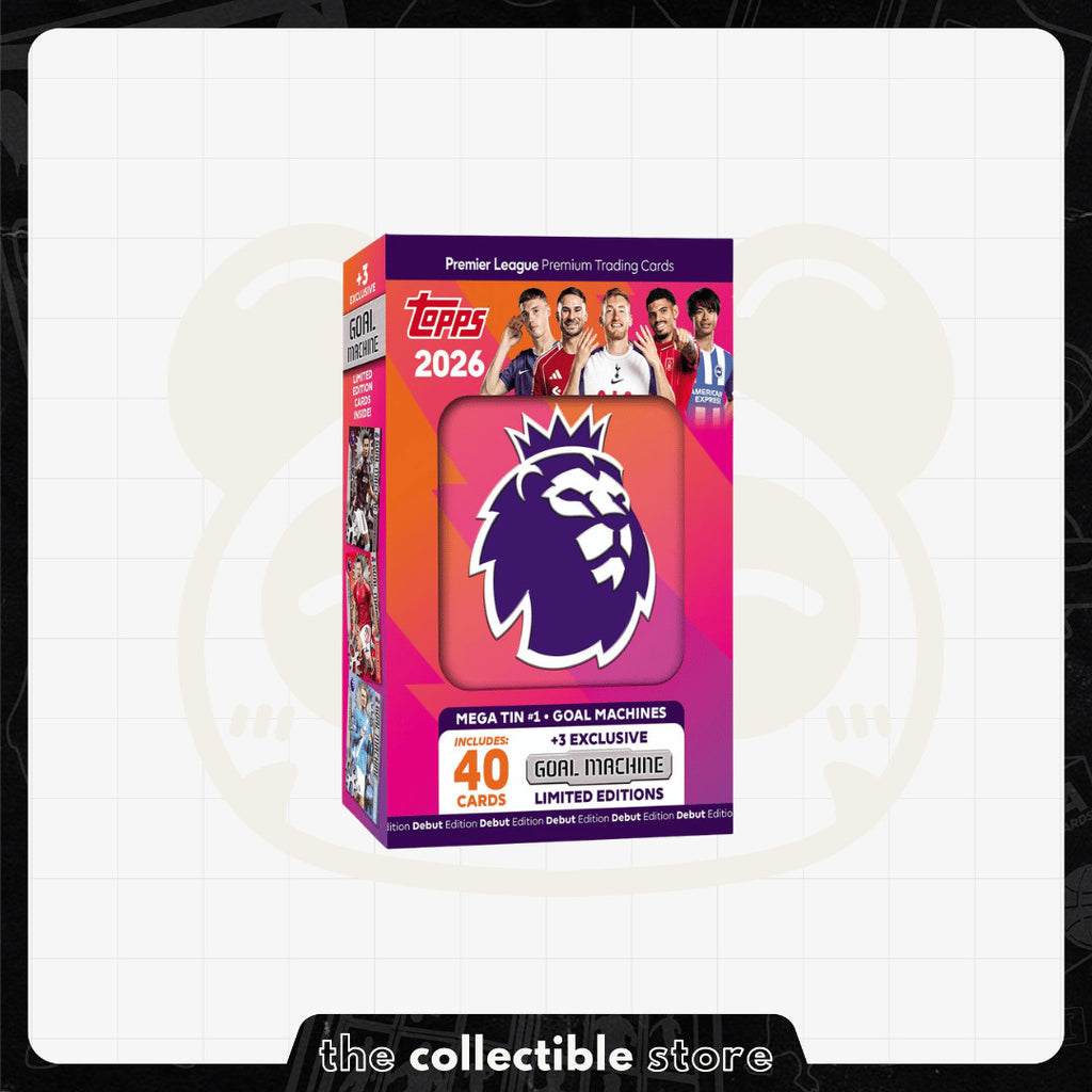 Premier League 2026 Debut Edition Mega Tin - Topps (Official Licensed Trading Cards)