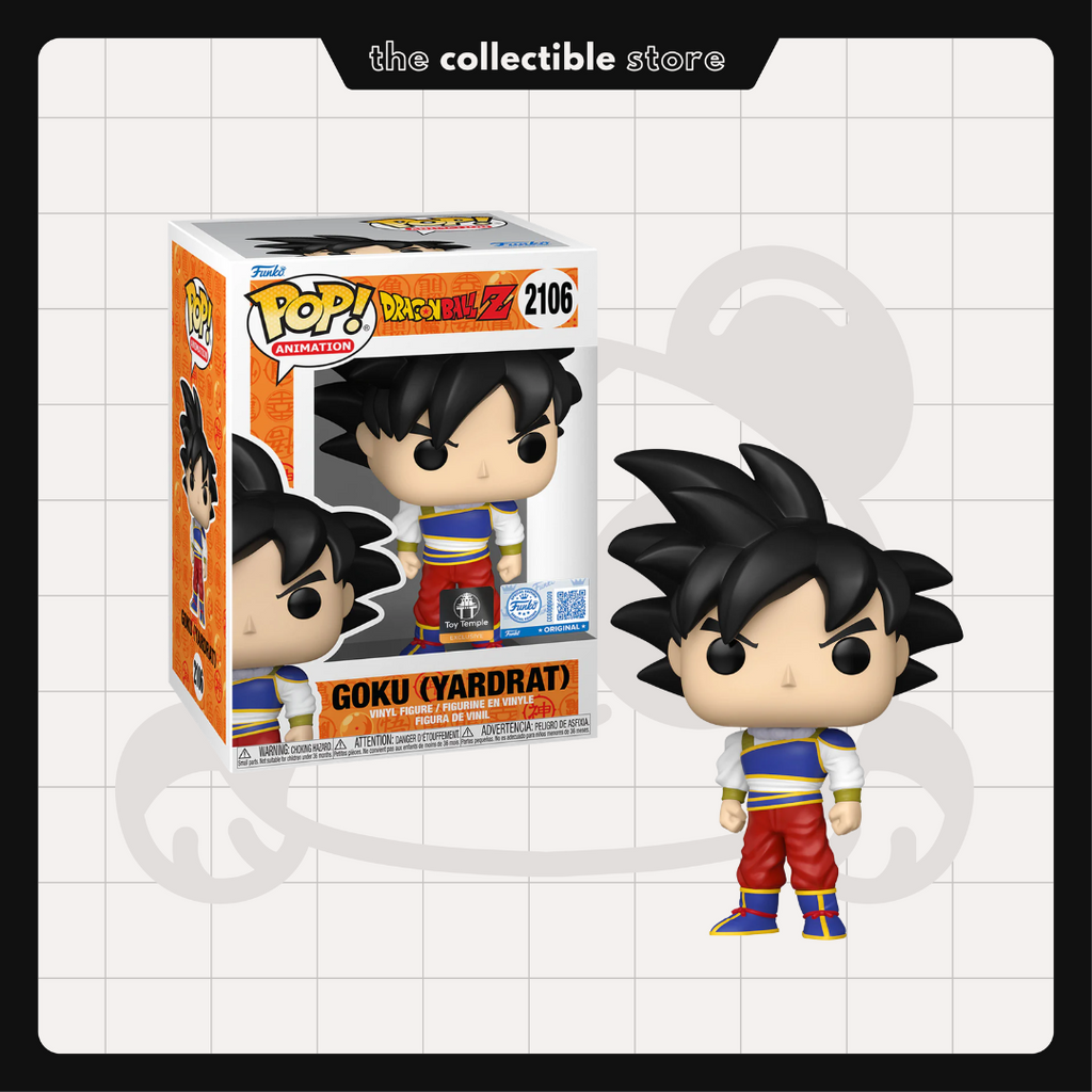 Funko Pop! Dragon Ball Z - Goku (Yardrat) #2106 Toy Temple with Protector