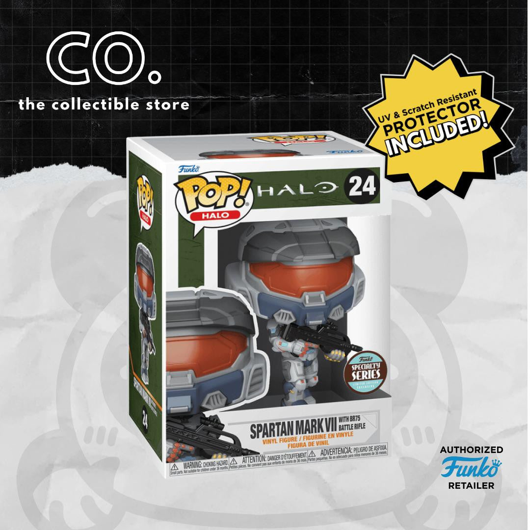 Funko Pop! Halo - Spartan Mark VII w/ BR75 Battle Rifle #24 Specialty Series