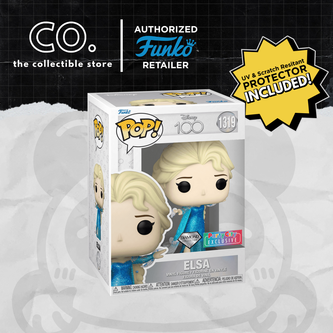 Funko Pop! Disney 100 - Elsa #1319 Diamond Party City Special Edition
